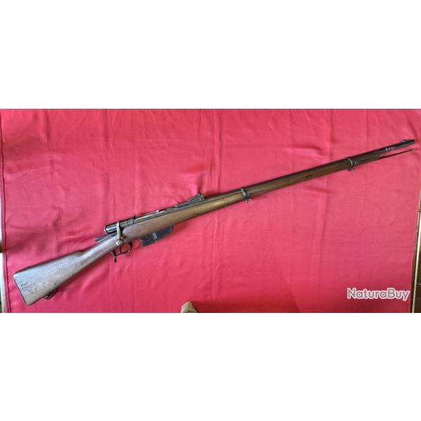 Fusil Mod. 1870/87/15 Vetterli, Brescia Cal. 6,5x52Carcano (L079)