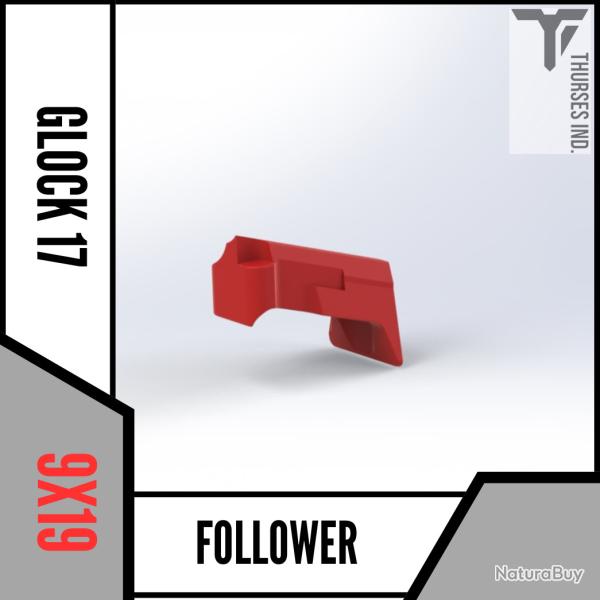 plancette elevatrice Glock 17 Thurses Industries