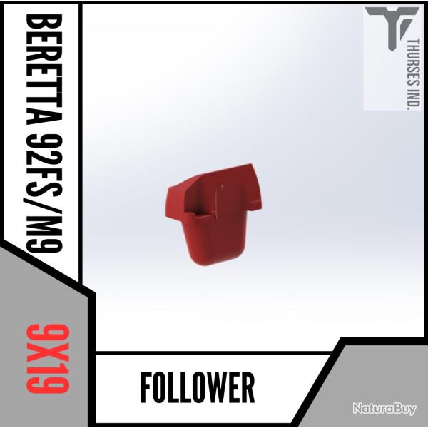 plancette elevatrice beretta 92 fs / m9 Thurses Industries