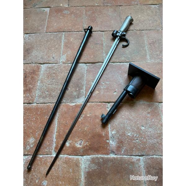 Ba�onnette fran�aise Lebel 1886 1er type - WW1 (2)