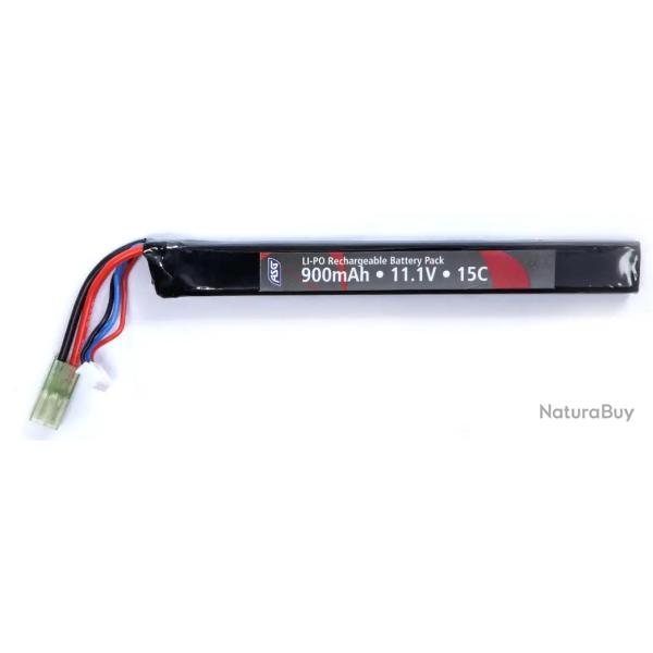 Batterie Lipo 11.1V 900 mAh 1 Stick Asg