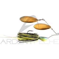 Spinnerbait MEGABASS V Flat power bomb 16g 5 Pearl lime