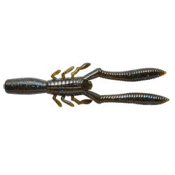 Leurre souple MEGABASS Bottle shrimp 2.4 Green pumpkin blue