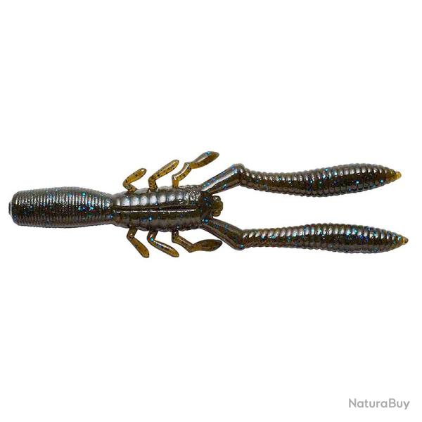 Leurre souple MEGABASS Bottle shrimp 2.4 Green pumpkin blue