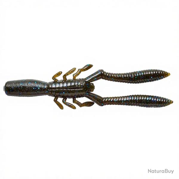 Leurre souple MEGABASS Bottle shrimp 2.4 Green pumpkin blue