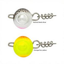 T&ecirc;te plomb&eacute;e GUNKI G&acute;Flip 14g Orange fluo yellow