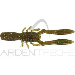 Leurre souple MEGABASS Bottle shrimp 4 Kasumi Green flakes