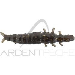 Leurre souple NIKKO Dappy caddisfly S Brown Gold glitter -804