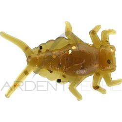 Leurre souple NIKKO Dappy mayfly 10 957 Brown glitter