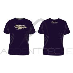 Tee shirt ULTIMATE FISHING Asturie bleu XL