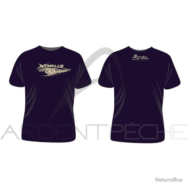 Tee shirt ULTIMATE FISHING Asturie bleu XL