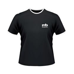 Tee shirt MEGABASS Tete de mort avec liseret blanc XL