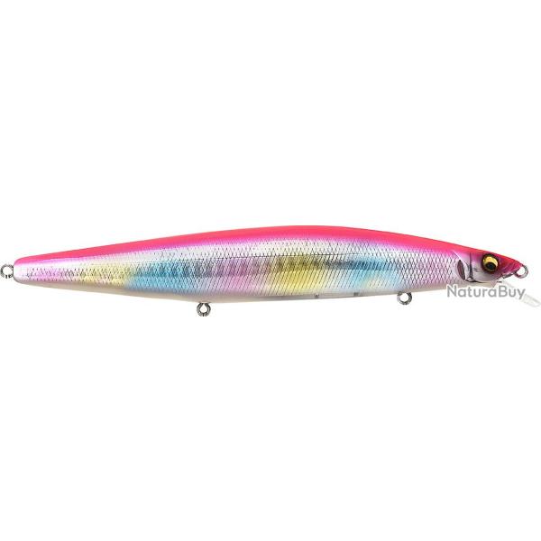 Poisson nageur MEGABASS Marine gang cookai 140 S GG pink back rainbow