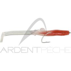 Leurre souple NIKKO Flextail 281 Glow red clear