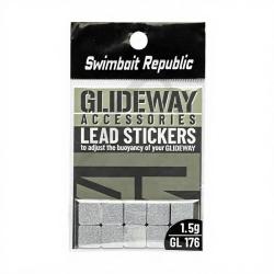 Lest autocollant SWIMBAIT REPUBLIC Lead sticker