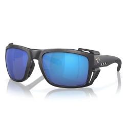 Lunettes polarisantes COSTA DEL MAR King tide 8 Black Blue mirror 580G