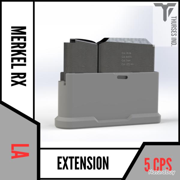 extension chargeur merkel Rx 30.06 .270win.. 5 cps Thurses Industries