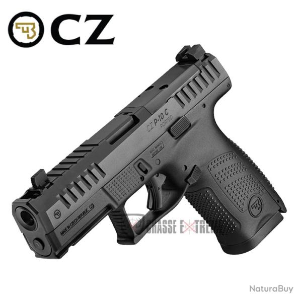 Pistolet CZ P-10C Or Ported Cal 919 Noir