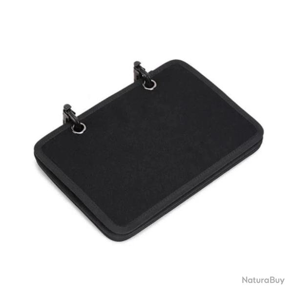 Support patch pliable 500D MSP Tactical - Noir