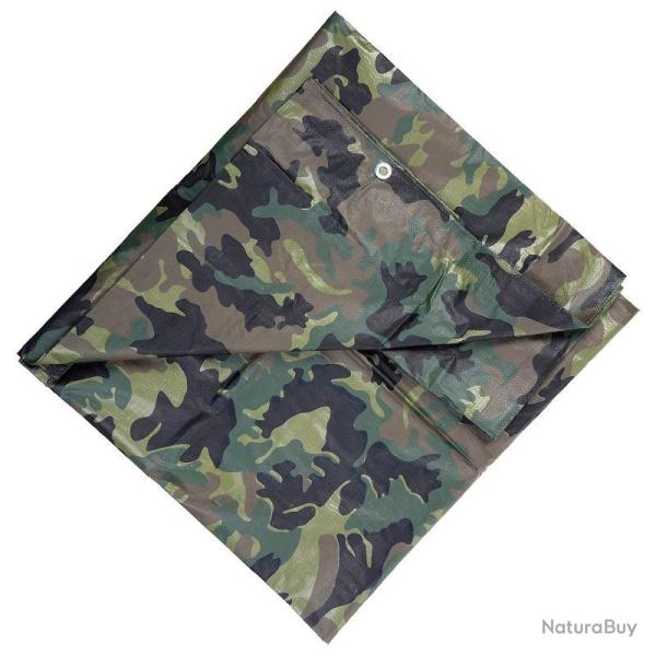 B�che imperm�able 101 Inc Tarpaulin camouflage 3x3m