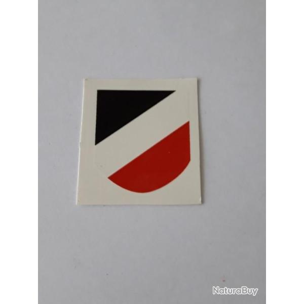 DECALCOMANIE DE L INSIGNE DE NATIONALITE