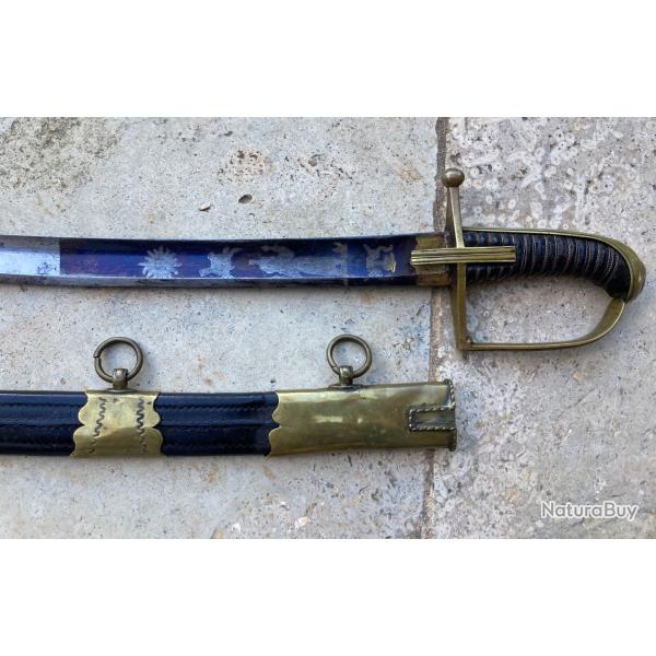 Sabre d'Officier du Hussard. Consulat / Premier Empire.