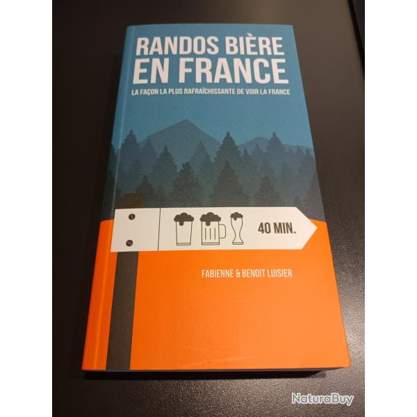 Livre neuf "Rando bi�re en France"