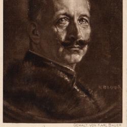 Carte postale historique Wilhelm II, Der Krieg 1914/15 - N&deg;1580