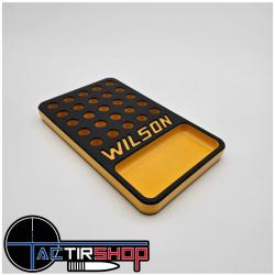 Plateau de rechargement LE Wilson Reloading Tray with Bullet/Primer Cup - Black/Yellow Plastic 25 ho