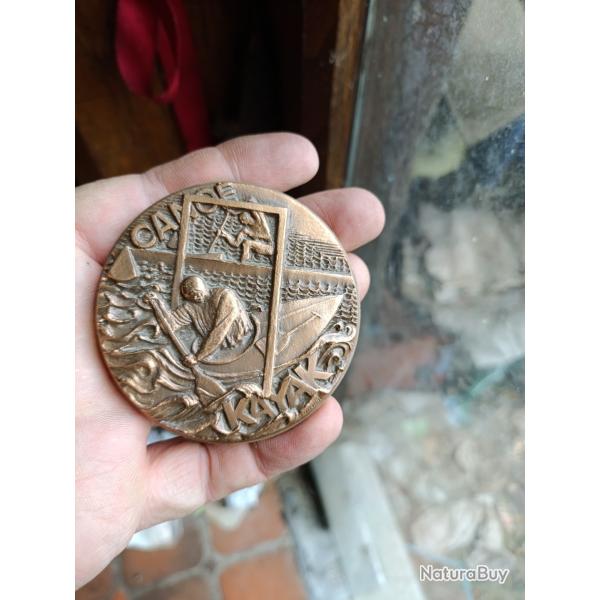M�daille cano� kayak 1977