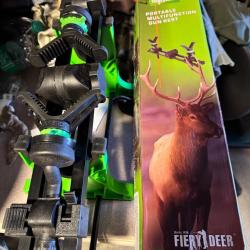 SUPPORT DOUBLE POUR CANNE DE PIRSCH TRIPODE ETC...ETC...