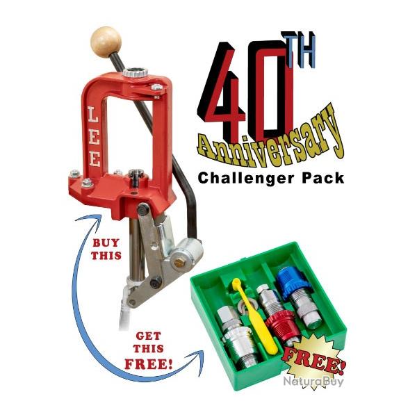 PRESSE A RECHARGER LEE CHALLENGER BREECH LOCK + JEU D'OUTILS CARBIDE 3 DIE SET 38 SPL / .357 MAG #92