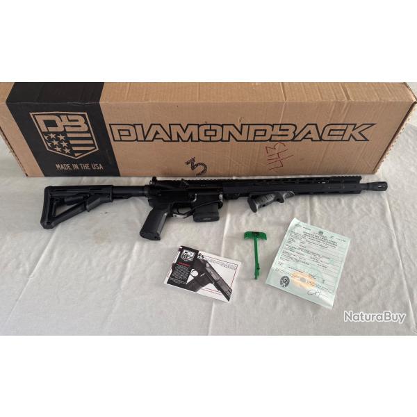DIAMONDBACK Db15 M-Lok Noir Cal 223 Rem