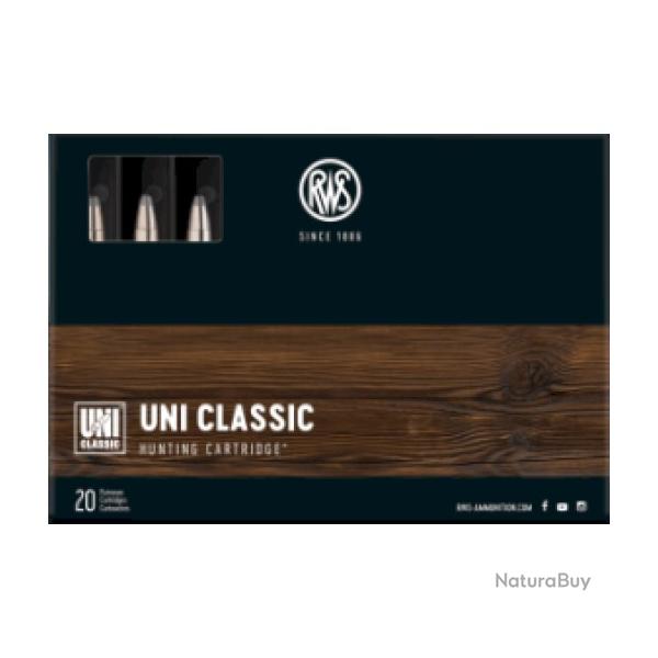 Munitions RWS cal.30r blaser uni classic 180gr 11.7g par 60