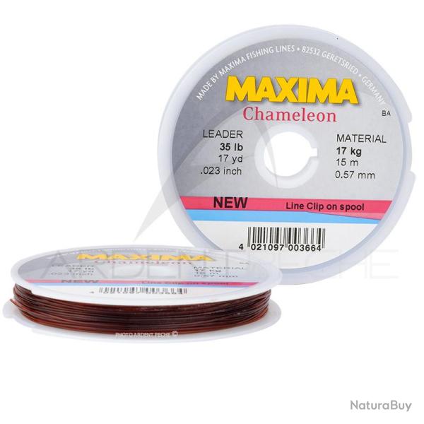 Fils nylon MAXIMA CHAMELEON (25m) 0,17 mm