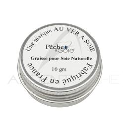Graisse soie naturelle Peche &agrave; Soie