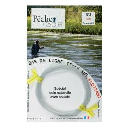Bas de ligne tiss&eacute; NG &agrave; boucle Peche &agrave; Soie (3 m) N&deg;2