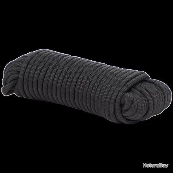PARACORDE 15m/3mm 125KG Noir