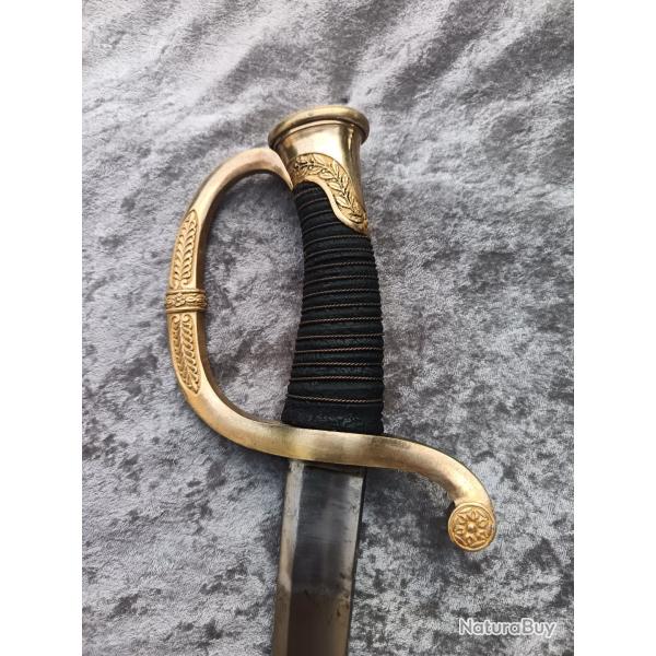 SABRE D`OFFICIER ARTILLEUR 1829
