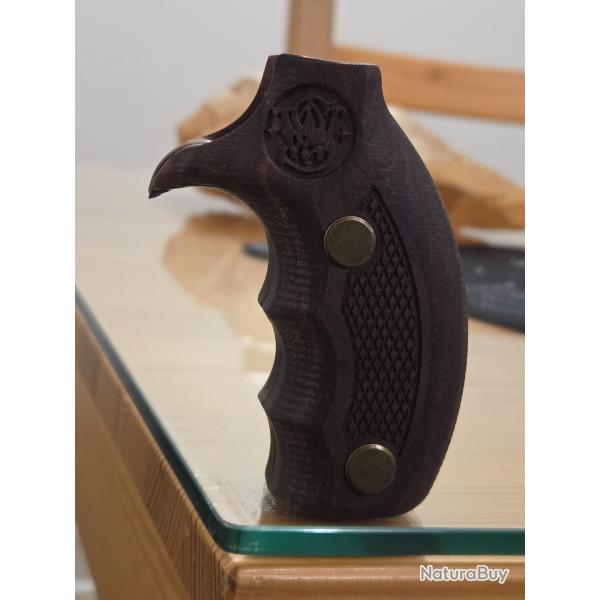 Plaquettes neuves en noyer huil pour Smith & Wesson Top Break 32