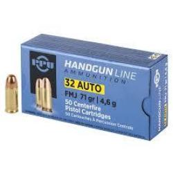 Boite de munition Partizan/PPU sellier bellot ou geco magthech   7.65B/32AUTO 71gr 4.6g