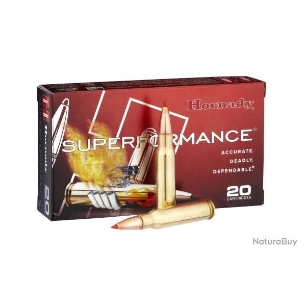 Boite de munition Honady Superformance 30-06 180GR SST x20