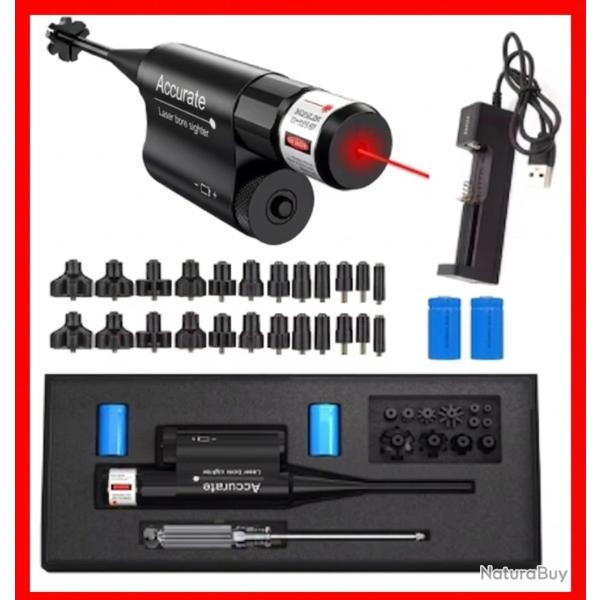 Collimateur laser pour tout calibre Du plomb 4.5 mm au calibre 12  - (Port gratuit)