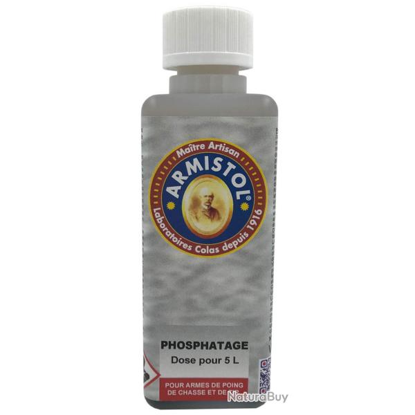 Phosphatage Armistol 125ml, Dose phosphatage pour 5L Armistol