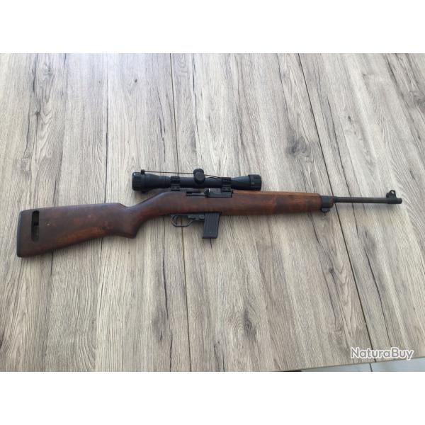 Carabine semi auto ERMA EM1 type USM1 en calibre 22 LR