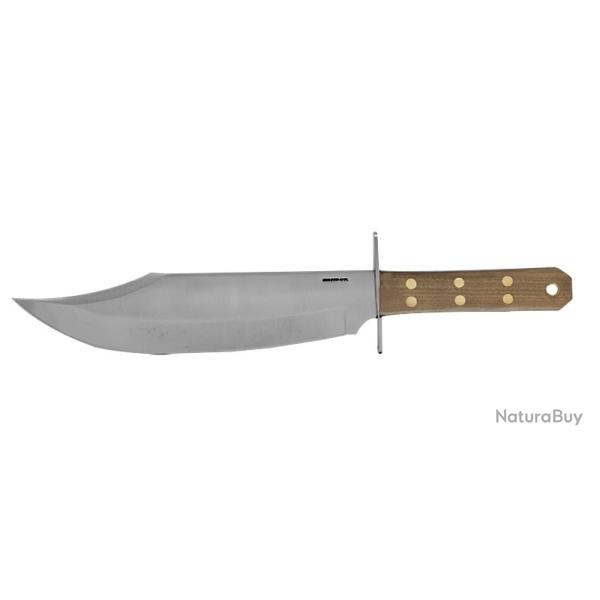 Condor Couteau Undertaker bowie knife - Lame 259mm - Manche Noyer - Etui Cuir