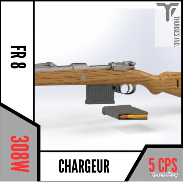 chargeur MAUSER FR 8 coruna FR8 5 coups Thurses Industries