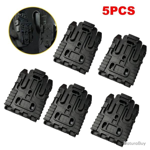 Kit verrouillage QLS 1/2/5 Glock 17/19 Beretta M92 - 5PCS - Noir