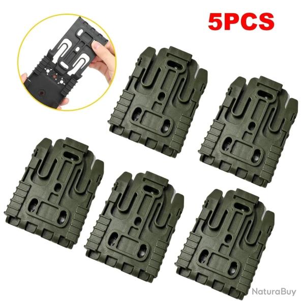 Kit verrouillage QLS 1/2/5 Glock 17/19 Beretta M92 - 5PCS - Vert arm�e