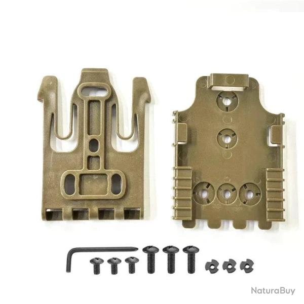 Kit verrouillage QLS 1/2/5 Glock 17/19 Beretta M92 - 1PCS - Marron